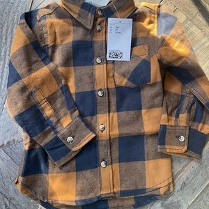 Boys size 2T flannel